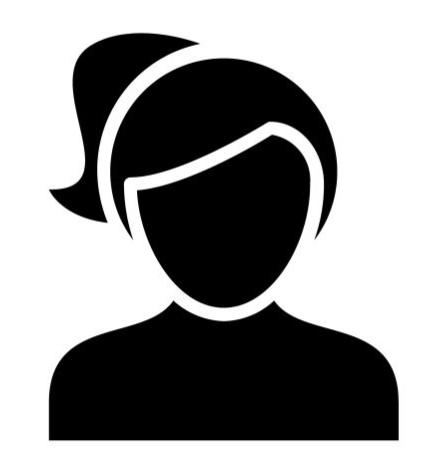 Ícone feminino padrão